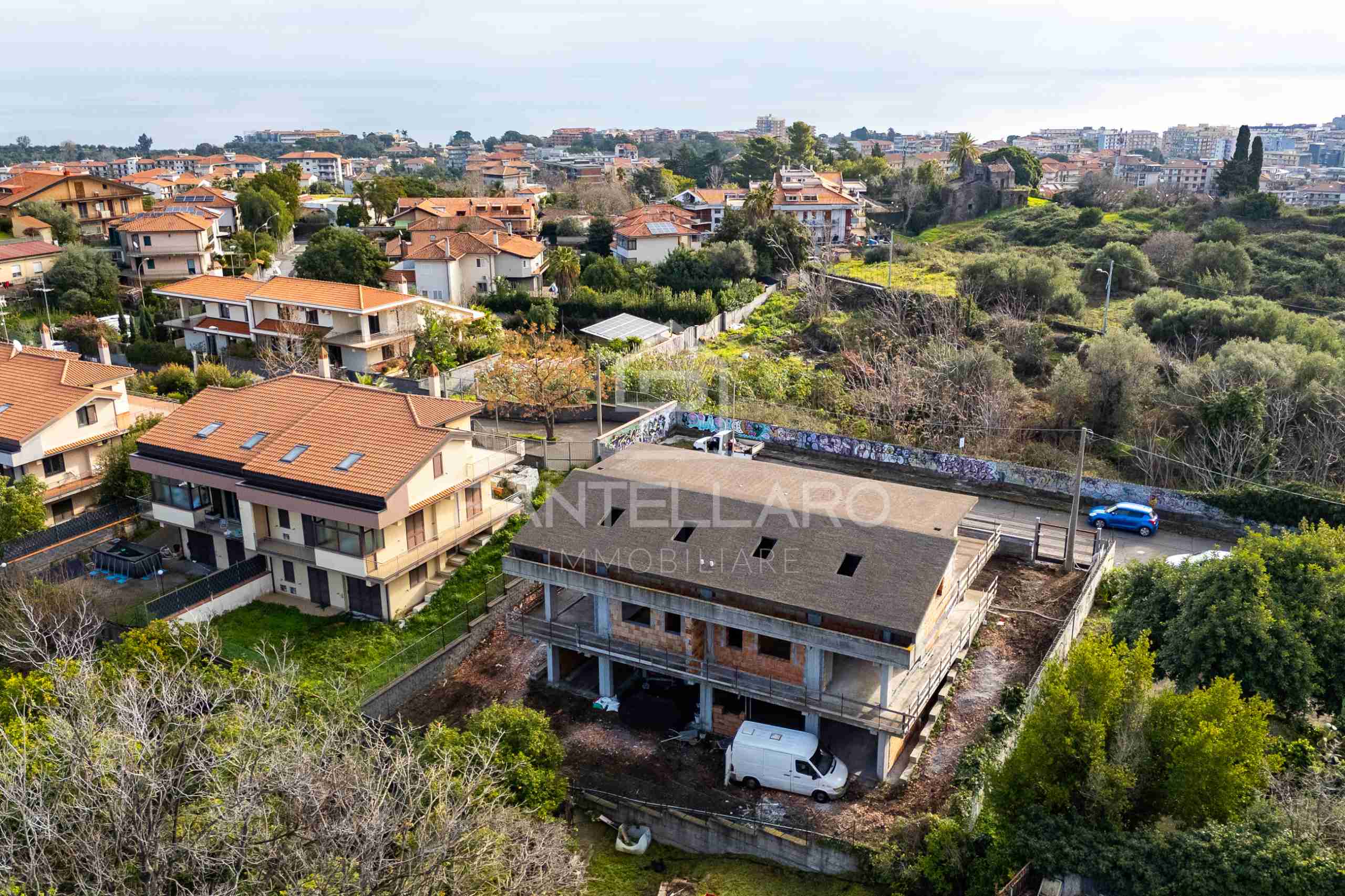 77 Villa bifamiliare in classe A ad Acireale – zona Loreto – in fase di completamento